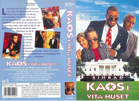 271244 KAOS I VITA HUSET (VHS)